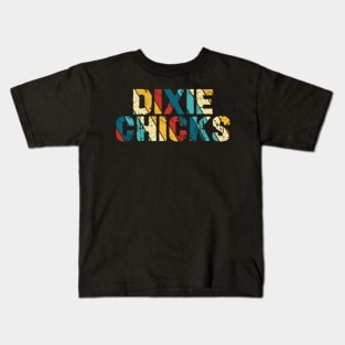 Retro Color - Dixie Chicks Kids T-Shirt